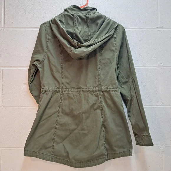 Mossimo Supply Co. Vintage Army Green Utility Jacket Women's Size Medium. - Picture 3 of 10